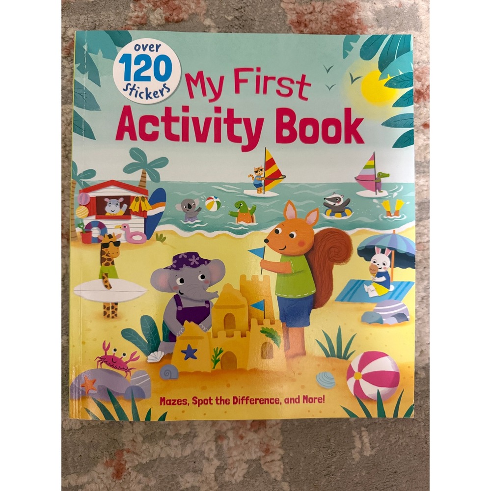 My First Activity Book Over 120 Stickers Mazes Spot the‎ Difference